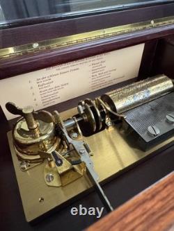 Johann Strauss Waltzes Five Cylinder Interchangeable Inlaid Music Box Ltd Ed