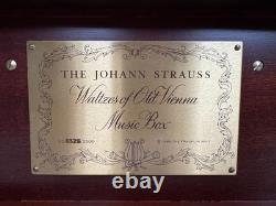 Johann Strauss Waltzes Five Cylinder Interchangeable Inlaid Music Box Ltd Ed