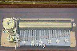 LARGE REUGE CYLINDER MUSIC BOX plays FUR ELISE by BEETHOVEN in 3 PARTS awesome