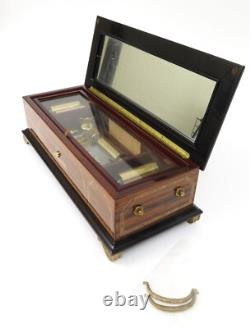 La Musica D'Italia Inlaid Grand Opera Music Box with Reuge Movement 16 x 6.5