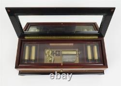 La Musica D'Italia Inlaid Grand Opera Music Box with Reuge Movement 16 x 6.5