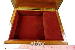 Large REUGE Romance Vintage Swiss Music Box Inlaid ITALY Burke LETTER H&G Studio