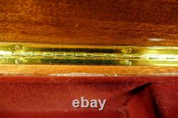 Large REUGE Romance Vintage Swiss Music Box Inlaid ITALY Burke LETTER H&G Studio