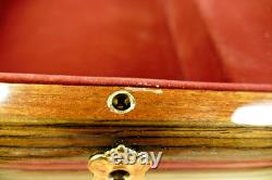 Large REUGE Romance Vintage Swiss Music Box Inlaid ITALY Burke LETTER H&G Studio