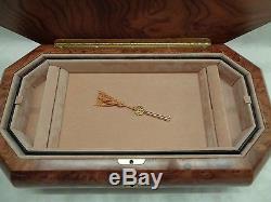 Large Reuge Romance Music Box Jewelry Box 36 notes My Heart Will Go On