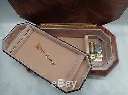 Large Reuge Romance Music Box Jewelry Box 36 notes My Heart Will Go On