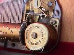 Large Sorento Italy Musical Wood Inlay Sound of Music Jewelry Trinket Box VIDEO