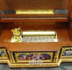 Le Reuge Music Box Franklin Mint Vatican Museum The Life Of Christ Millennium