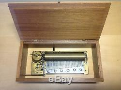 Like New Caja Música REUGE Music Box Guido Waltz 3 parts 200 Special Edition
