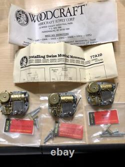 Lot Vintage Reuge Swiss Musical Movement Mechanical Pieces