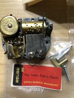 Lot Vintage Reuge Swiss Musical Movement Mechanical Pieces