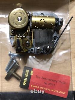 Lot Vintage Reuge Swiss Musical Movement Mechanical Pieces