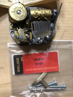 Lot Vintage Reuge Swiss Musical Movement Mechanical Pieces