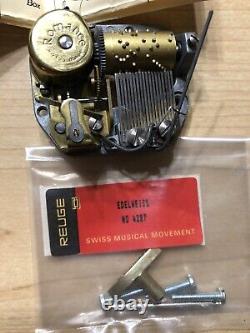 Lot Vintage Reuge Swiss Musical Movement Mechanical Pieces
