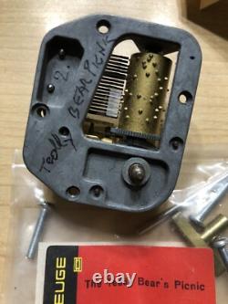 Lot Vintage Reuge Swiss Musical Movement Mechanical Pieces