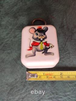 Lovely Vintage Working Reuge Sainte Croix Miniature Music Box Switzerland Made