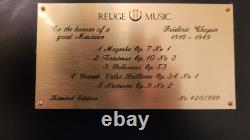 MINT CONDITION! Reuge Music Box Federic Chopin 50 notes limited edition
