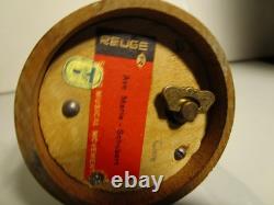 Mid Century Reuge Virgin Mary Music Box Swiss Ave Maria Schubert Catholic Decor
