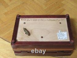 Music Box Maker Original with Reuge 3 Tchaikovsky songs Reuge 50 notes Musical