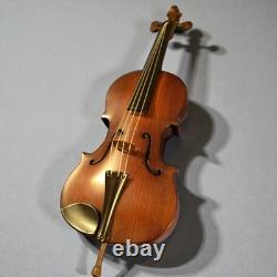 Music Box Reuge Brand Violin Shaped Nutcracker Waltz of the Flowers READ
