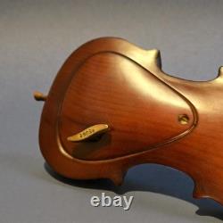 Music Box Reuge Brand Violin Shaped Nutcracker Waltz of the Flowers READ