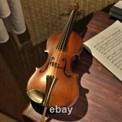 Music Box Reuge Brand Violin Shaped Nutcracker Waltz of the Flowers READ