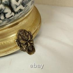 Music Box Reuge Capodimonte Ceramic Tales From The Vienna Woods Auth Antique