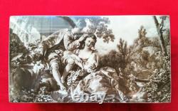 Music Box Reuge Sainte Croix Switzerland 4/50- Francois Boucher Art NEAR MINT