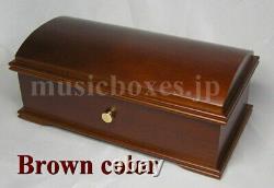 NEW Empty Wood Box for music box DIY 50N 72N SANKYO REUGE THORENS YUNSHENG etc