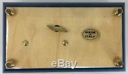 NIB Vintage REUGE MUSIC BOX ITALY PLAYS BEAUTY & THE BEAST A. MENKEN 6262 MINT