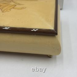 NOS Reuge Swiss Music Box Wedding Song 6395 Inlay NIB 11 X 6