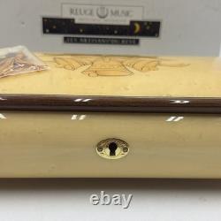 NOS Reuge Swiss Music Box Wedding Song 6395 Inlay NIB 11 X 6