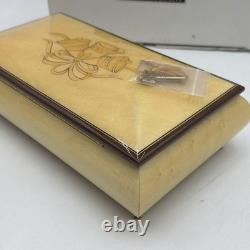 NOS Reuge Swiss Music Box Wedding Song 6395 Inlay NIB 11 X 6