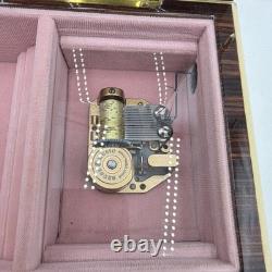NOS Reuge Swiss Music Box Wedding Song 6395 Inlay NIB 11 X 6