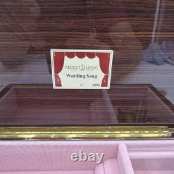 NOS Reuge Swiss Music Box Wedding Song 6395 Inlay NIB 11 X 6