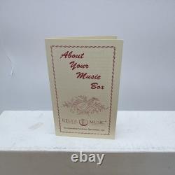 NOS Reuge Swiss Music Box Wedding Song 6395 Inlay NIB 11 X 6