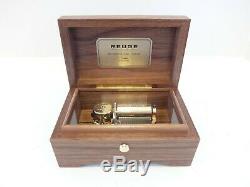 New Reuge Music Box 1.36 Canon By Pachelbel (watch Video, 2 Year Warranty)