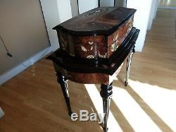 New Reuge Music Box 32 Song Grand Cartel Orchestrion Music Box (watch Video)