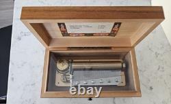 Outstanding Vintage Reuge Sainte-Croix L'aubersom 3.72 Music Box Beautiful Sound Outstanding Vintage Reuge Sainte-Croix L'aubersom 3.72 Music Box Beautiful Sound