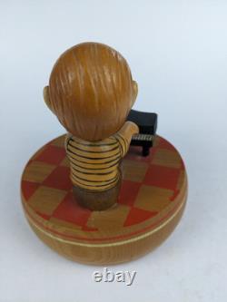 Peanuts Schroeder Reuge Music Box 1968 Italy Anri Beethoven Emperor Concerto