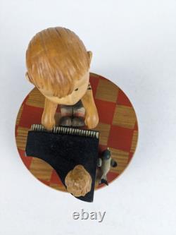Peanuts Schroeder Reuge Music Box 1968 Italy Anri Beethoven Emperor Concerto