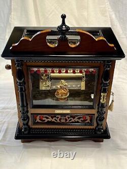 Prized Collectible REUGE 3/72 MUSIC BOX Olde Railway Station Tchaikovsky VID