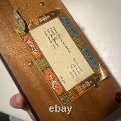 RARE Reuge Music 4/50 Switzerland Vienna Life, Blue Danube, Ann. Song, Strauss