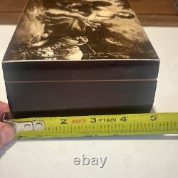 RARE Reuge Music 4/50 Switzerland Vienna Life, Blue Danube, Ann. Song, Strauss