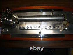 RARE Reuge THE WINCH Musical Box 144 Notes Play 4 Melodies (Watch The Video)