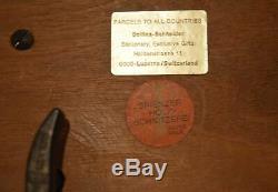 RARE Reuge The Sound Of Music 4 Tune 4/50 Wood Music Box Do-Re-Mi Edelweiss