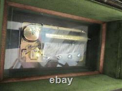RARE Reuge Treasure Chest Music Box 3/50 Edelweiss, Lara's Theme, etc. #499