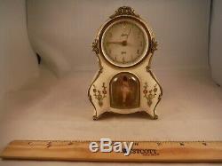 RARE Vintage Linden/Reuge Spinning Ballerina The Magic Flute Clock & Music Box
