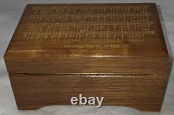 RARE Vtg Reuge Great Composers Tchaikovsky Waltz of the Flowers Swiss Music Box