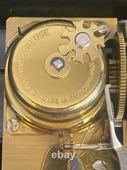 REUGE #58 CHIMES of WORSHIP Inlaid Music Box 3.72 Note-Limited Edition-VTG MINT